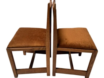 Two Art Deco Modernist Side Chairs by Hendrik Wouda for Pander, 1924